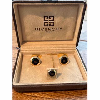 GIVENCHY ジバンシー ネクタイピン カフスボタン セット