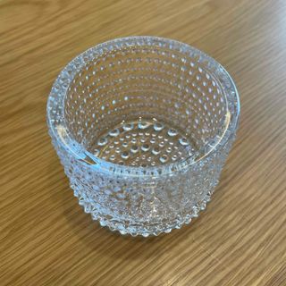 イッタラ(iittala)のイッタラ　カステヘルミ　キャンドルホルダー　クリア (置物)