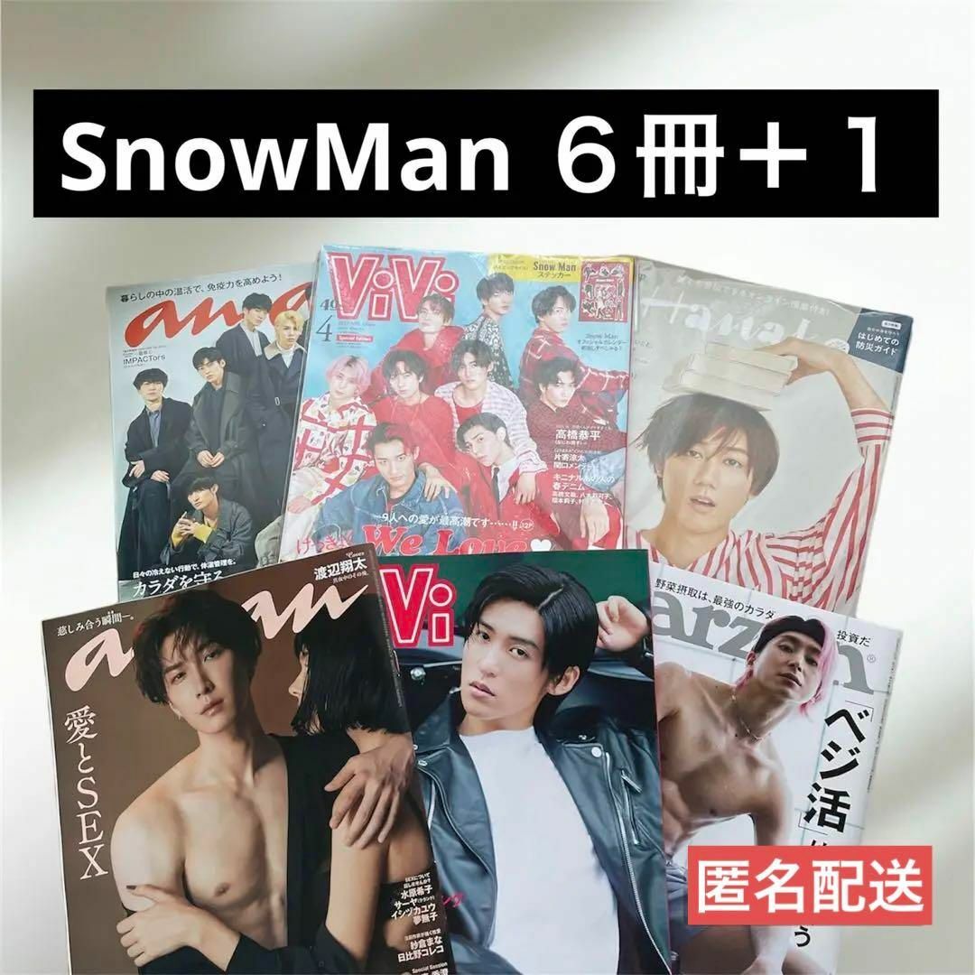 Snowman６冊セットおまけ付／ViVi＆anan＆Tarzan...etc