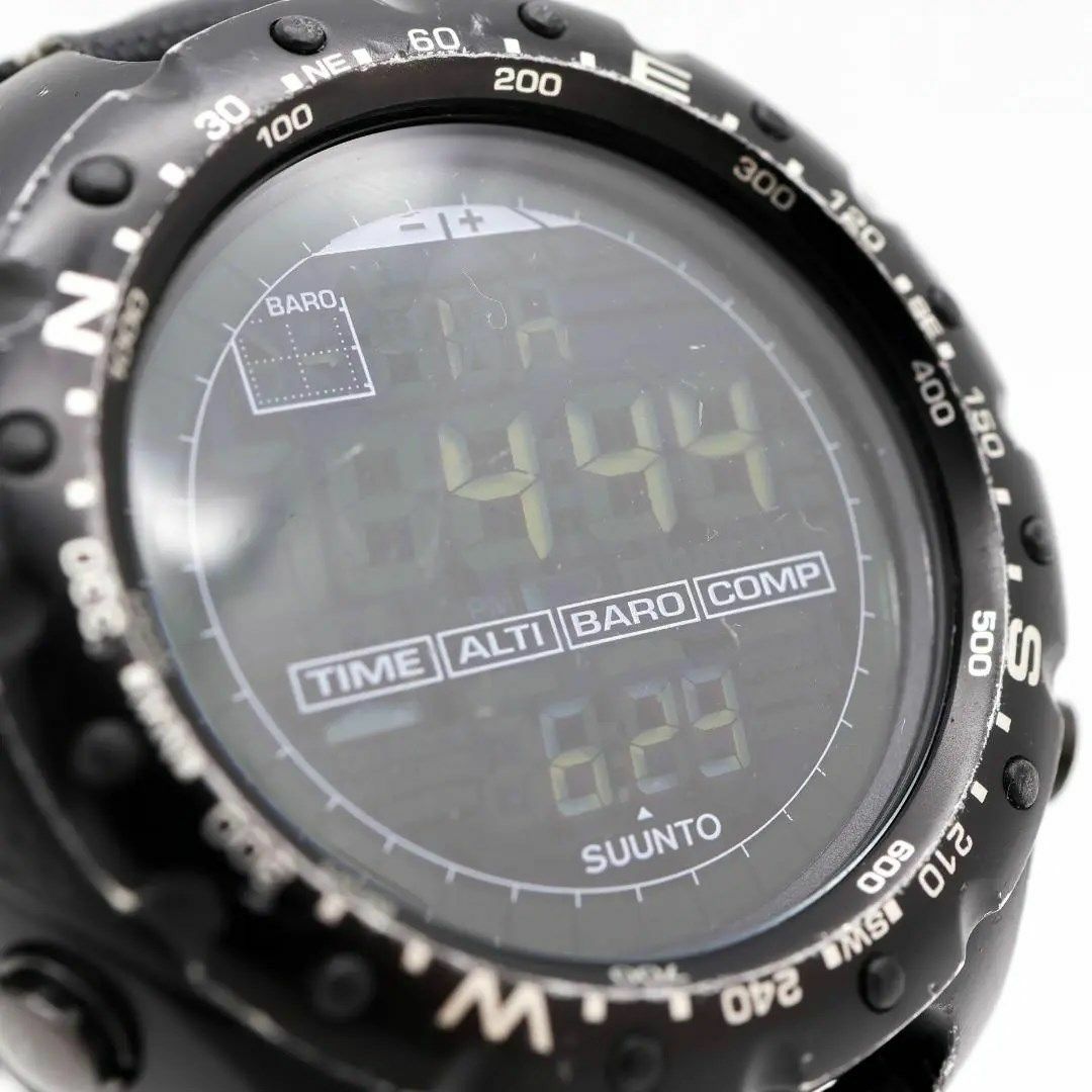 SUUNTO - 《希少》SUUNTO 腕時計ブラック デジタル Xランダー ビッグ