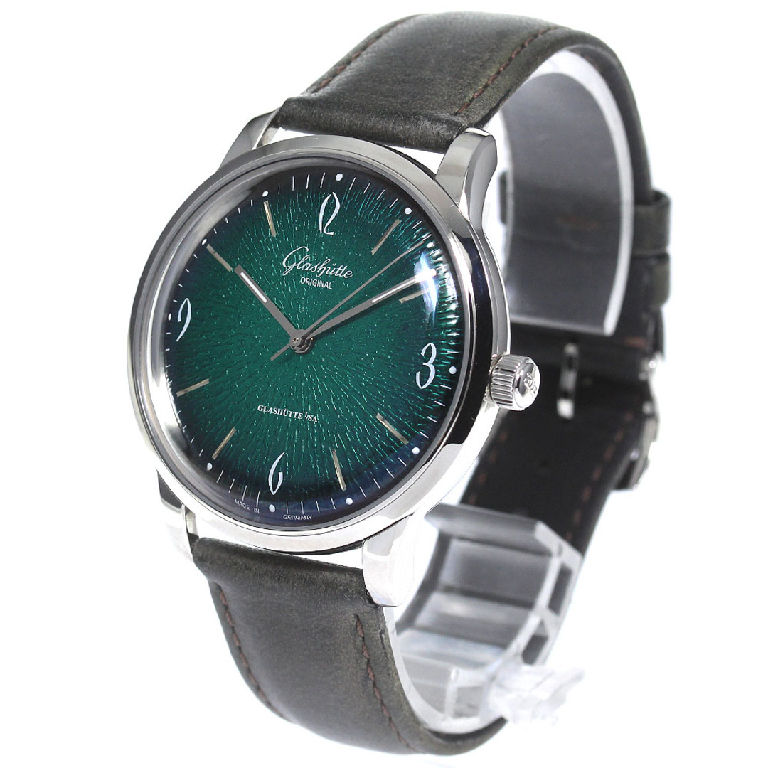 Glashutte Original(グラスヒュッテオリジナル)のグラスヒュッテ・オリジナル GLASHUTTE ORIGINAL 1-39-52-03-02-04 セネタ シックスティーズ 自動巻き メンズ 美品 _764937 メンズの時計(腕時計(アナログ))の商品写真