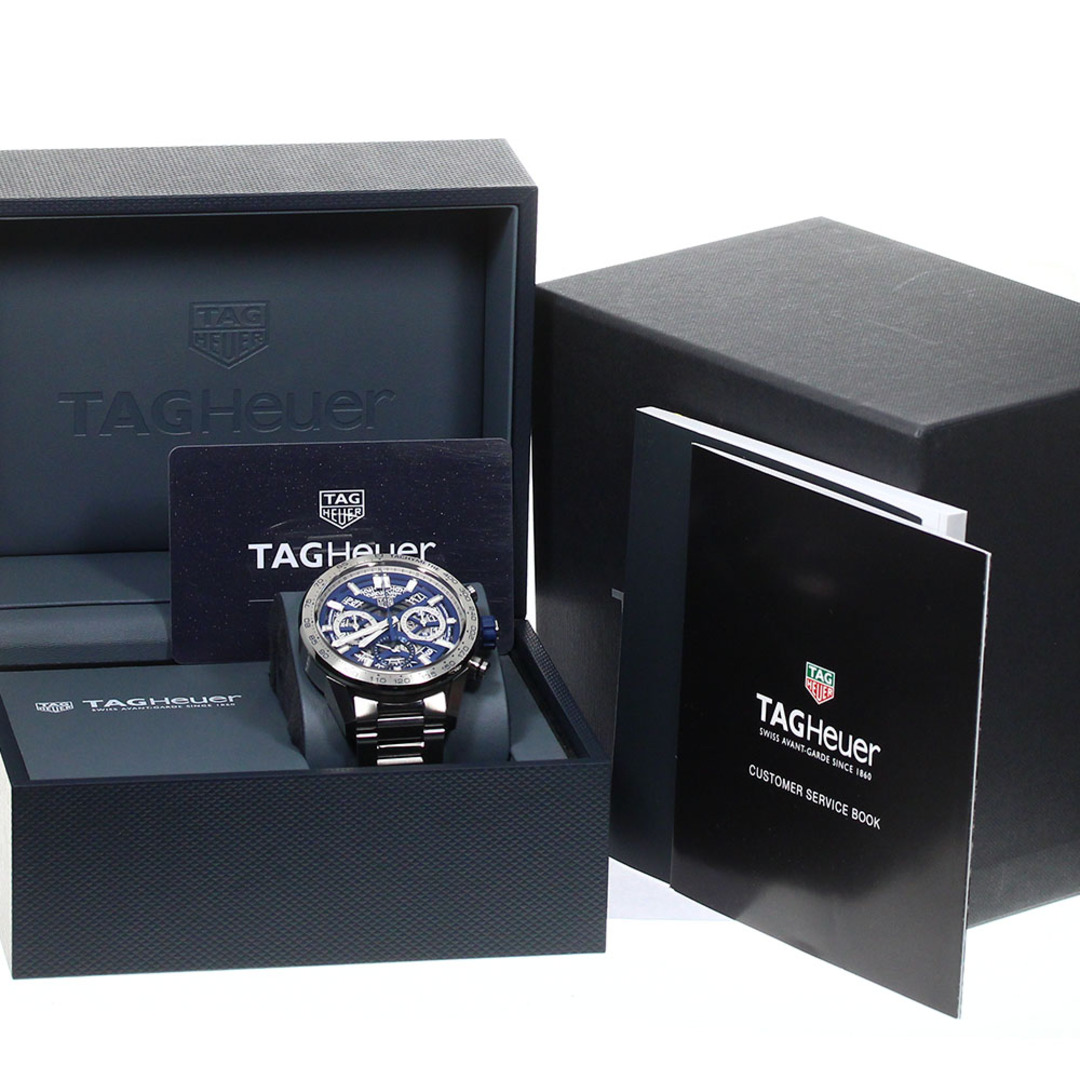 タグホイヤー TAG HEUER CBG2019.BA0662 カレラ キャリバー ホイヤー02 日本限定400本 自動巻き メンズ 極美品 箱・保証書付き_769838