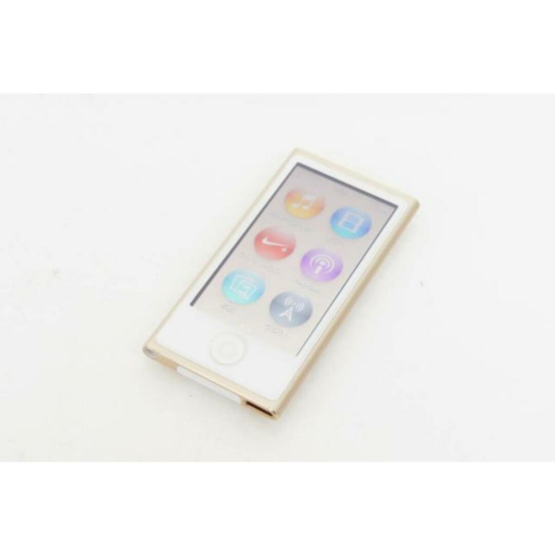 中古】Apple第7世代 iPod nano 16GBゴールド NKMX2LLの通販 by エス ...
