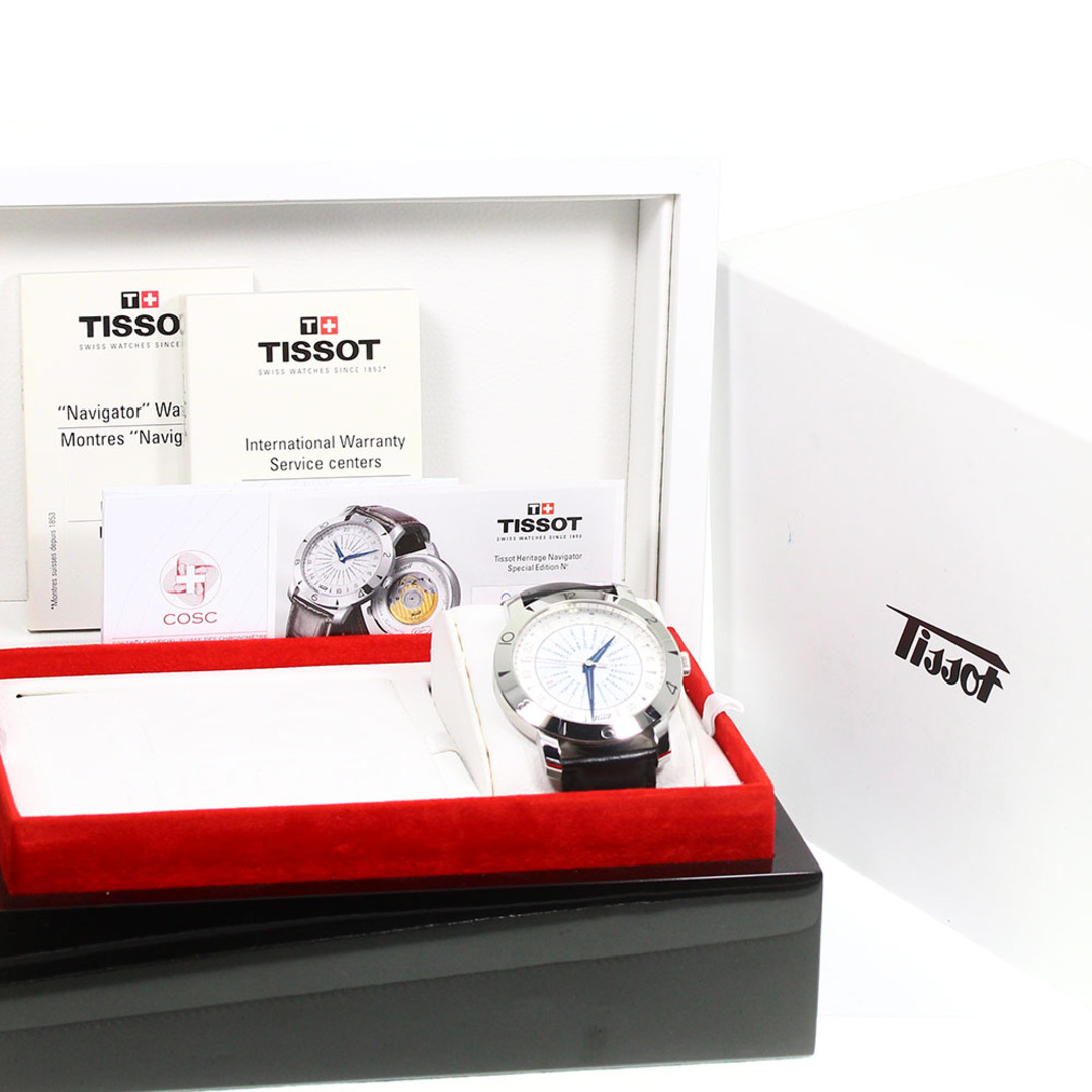 ティソ TISSOT T078.641.16.037.00 ヘリテージ 160周年記念モデル 自動巻き メンズ 美品 箱付き_769856