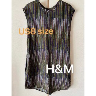 エイチアンドエム(H&M)のH&M ロングトップス  ワンピース  チュニック US8(チュニック)