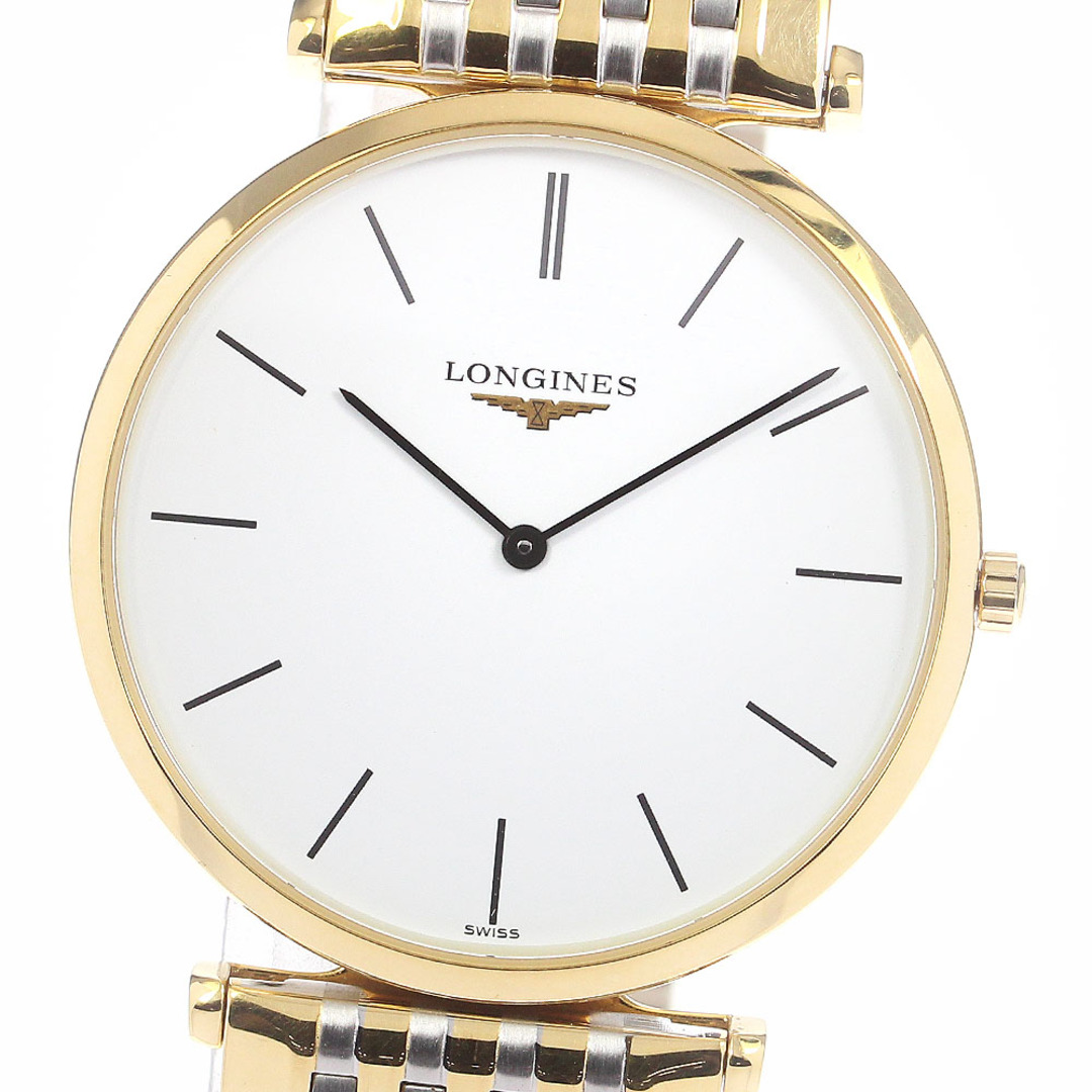 LONGINES(ロンジン)のロンジン LONGINES L4.709.2 グランドクラシック クォーツ メンズ 良品 _769767【ev10】 メンズの時計(腕時計(アナログ))の商品写真