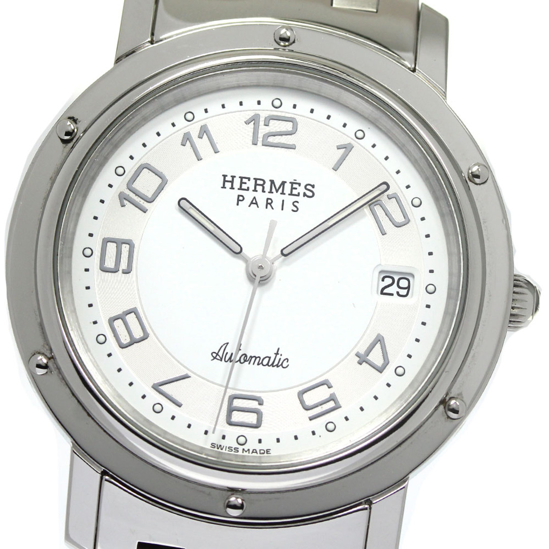 エルメス HERMES CL1.810 クリッパー デイト 自動巻き メンズ _757299