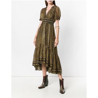 ウラジョンソン(ULLA JOHNSON)の新品　ウラジョンソン　ワンピース(ひざ丈ワンピース)