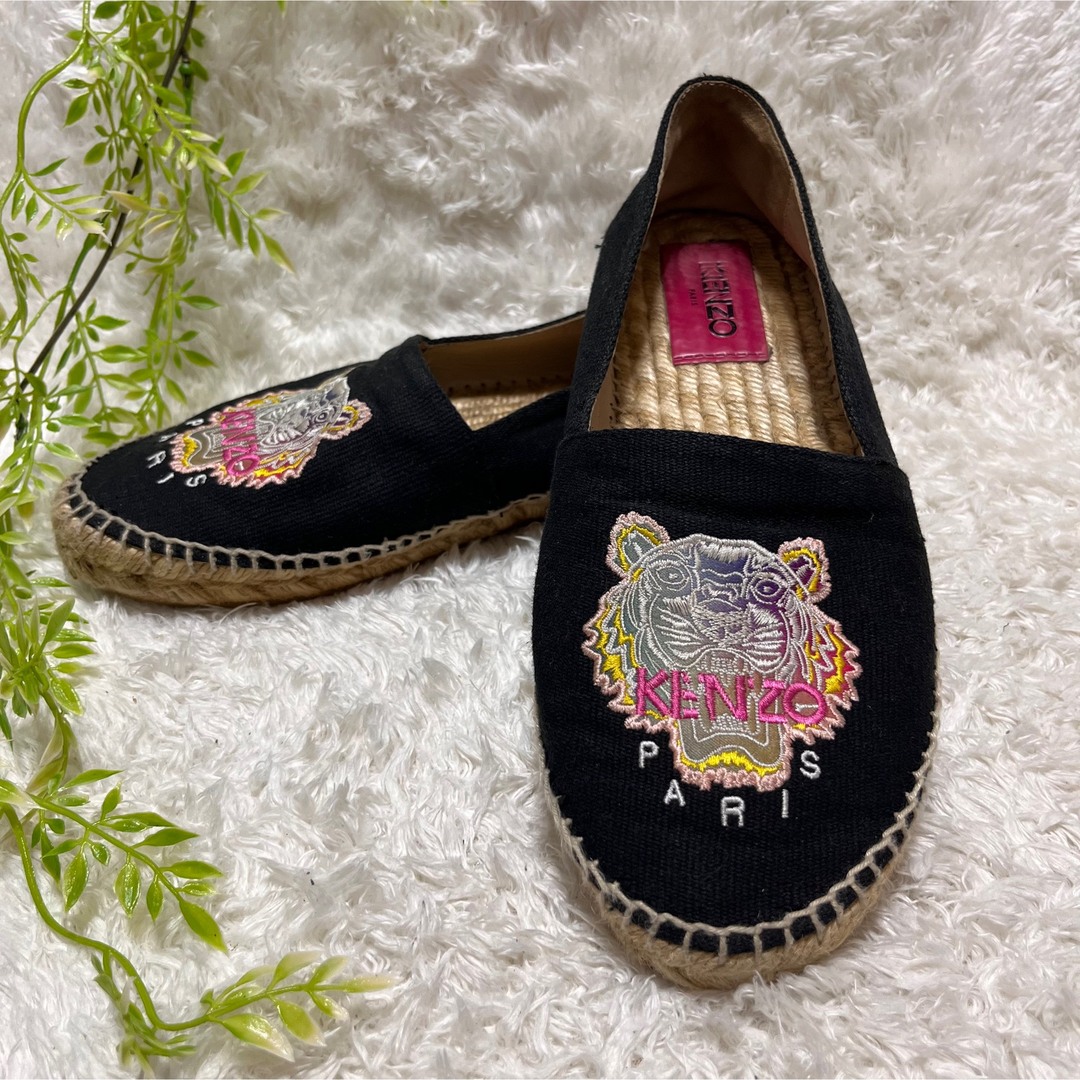 格安新品 KENZO ケンゾー エスパドリーユ スニーカー トラ タイガー 虎