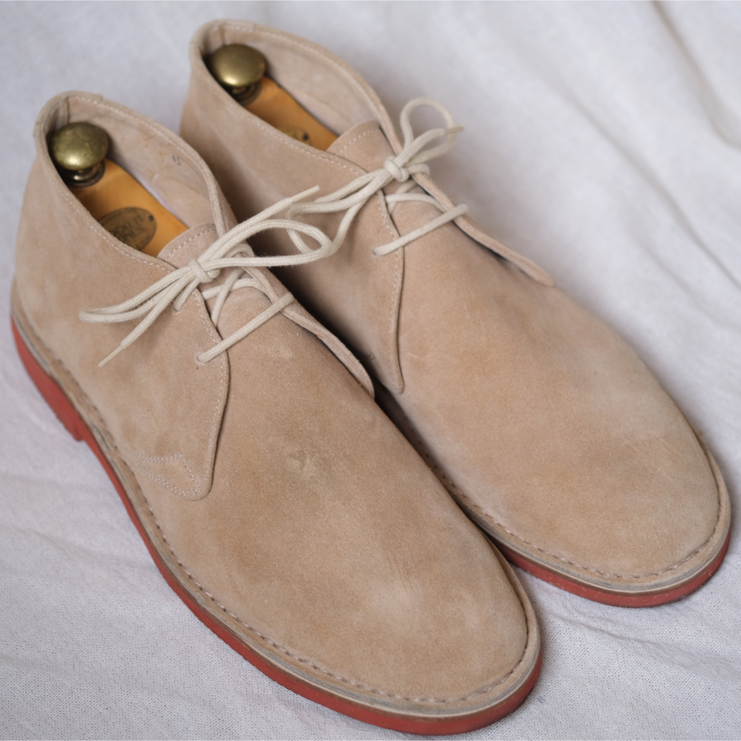 BRUNELLO CUCINELLI アンラインドスエードチャッカブーツ 45-eastgate.mk