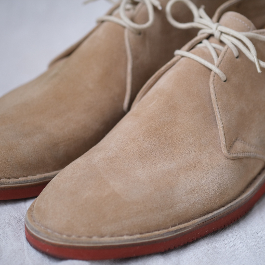 BRUNELLO CUCINELLI アンラインドスエードチャッカブーツ 45-eastgate.mk