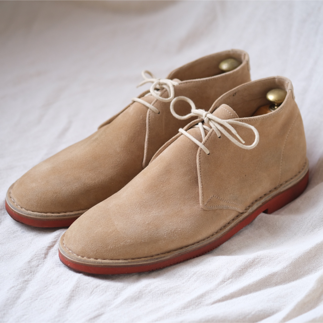 BRUNELLO CUCINELLI  アンラインドスエードチャッカブーツ 45