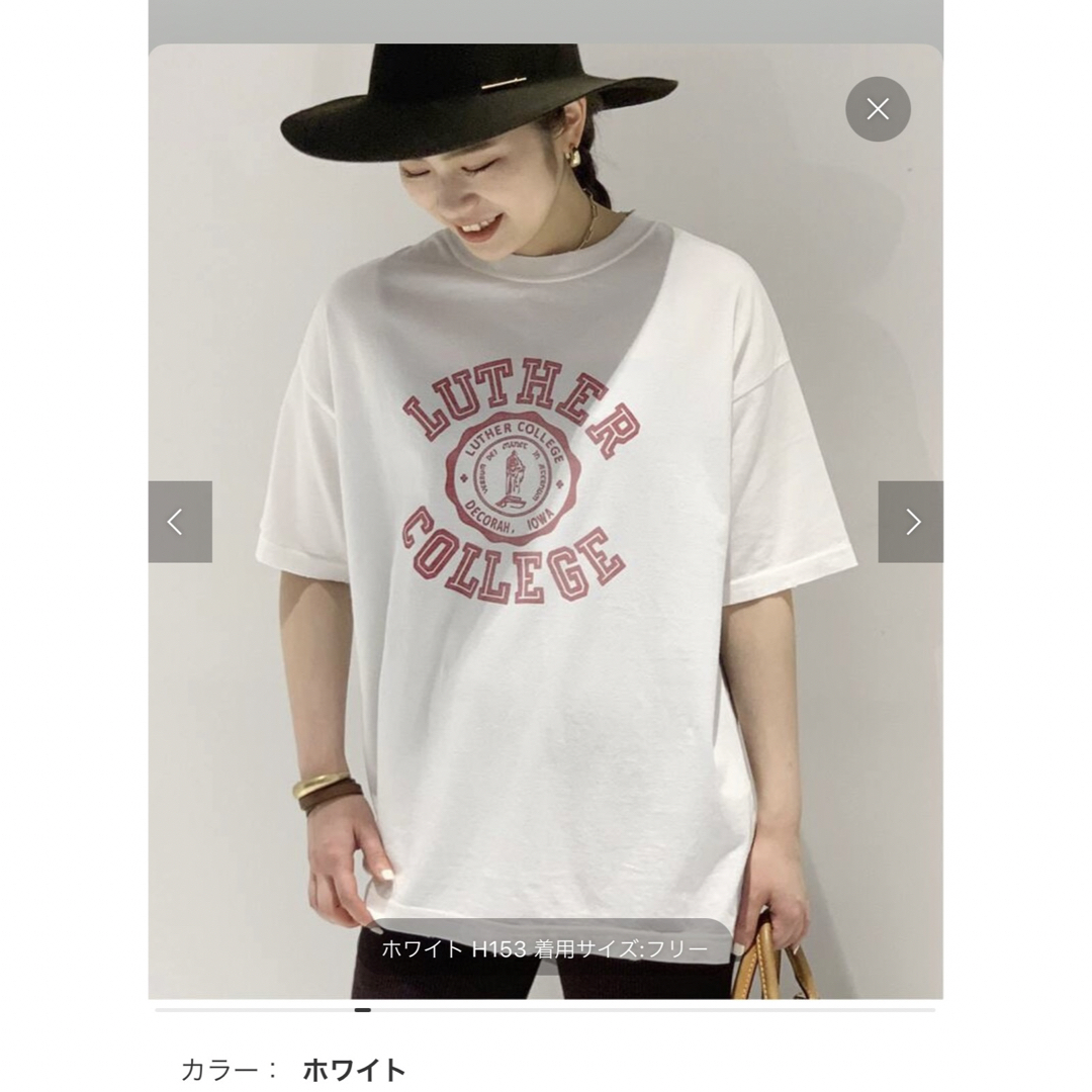 AP STUDIO(エーピーストゥディオ)の【アール ジュビリー】 別注 CORONADO Tシャツ　2枚セット レディースのトップス(Tシャツ(半袖/袖なし))の商品写真