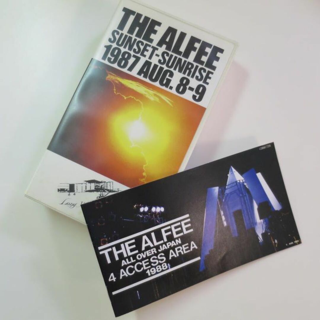 THE ALFEE 1987年 夏イベ SUNSET-SUNRAISE VHSの通販 by KEIKO's shop