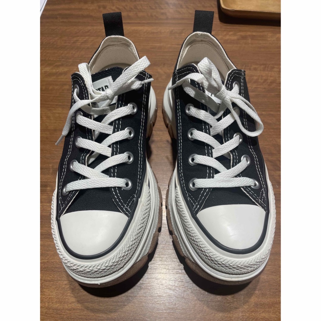 23cm オールスター トレックウエーブ OX コンバース 厚底 スニーカー