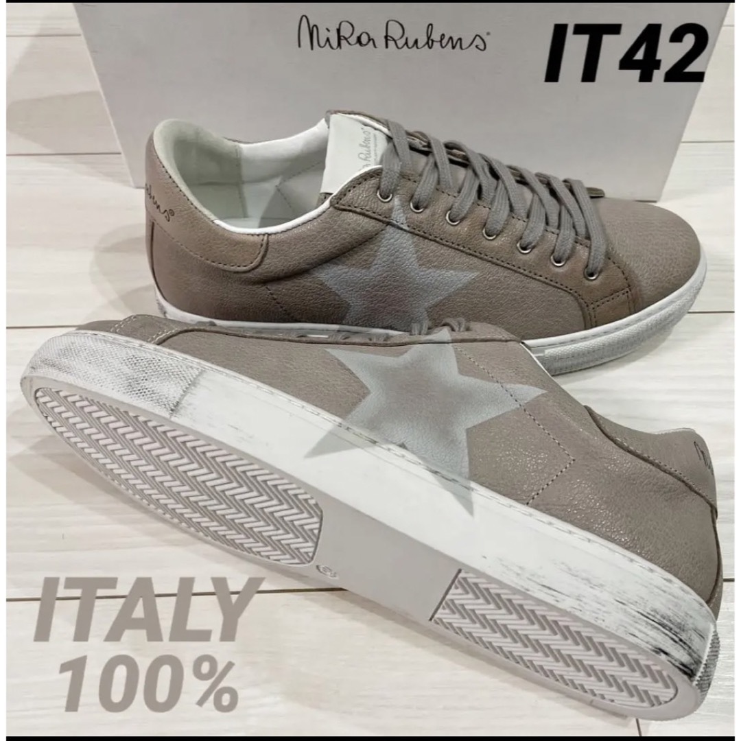 新品】Nira Rubens(ニラルーベンス) ホワイト 42 イタリア製 - スニーカー