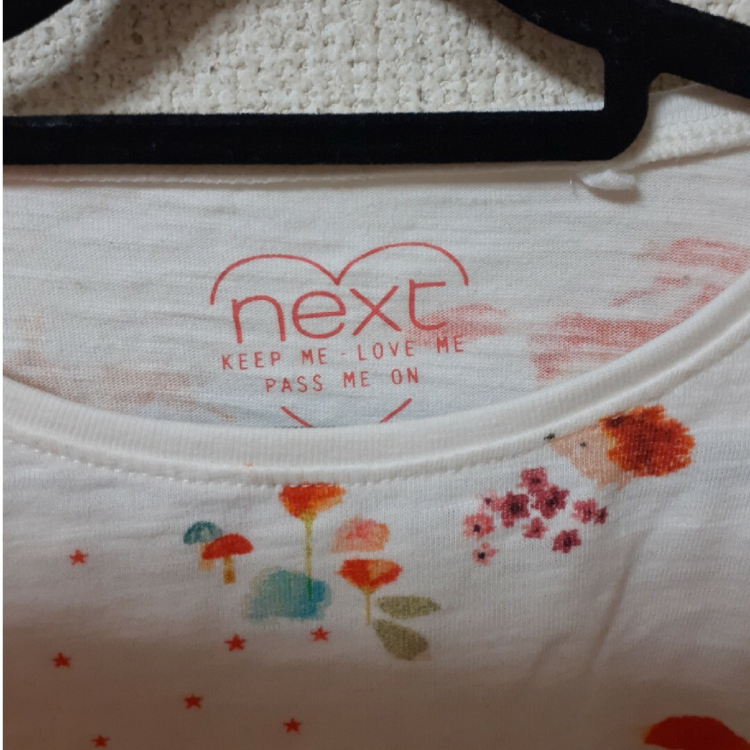 NEXT(ネクスト)の☆chacha様ご専用☆next ネクスト ロンT 100～110cm位 キッズ/ベビー/マタニティのキッズ服女の子用(90cm~)(Tシャツ/カットソー)の商品写真