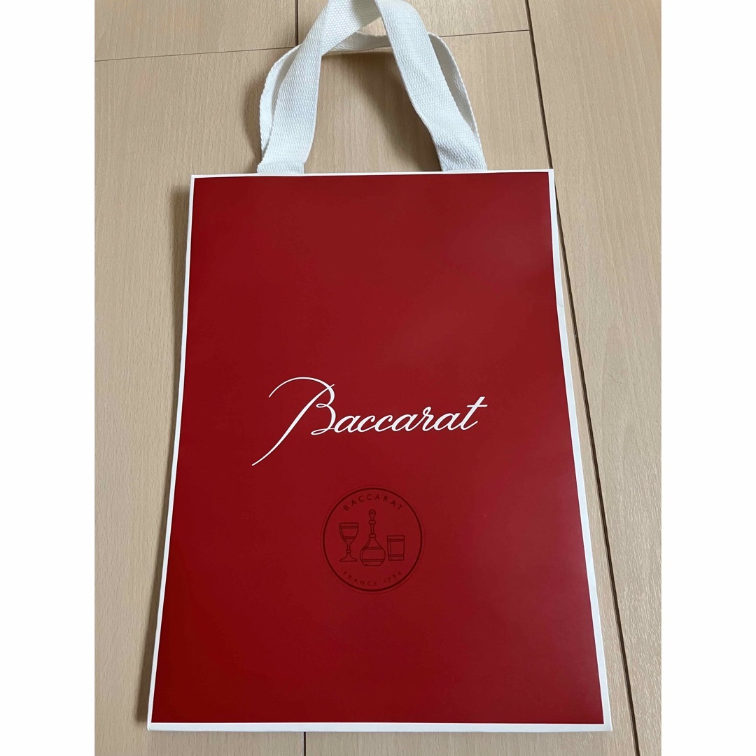 Baccarat(バカラ)のバカラ☆紙袋☆ショッパー レディースのバッグ(ショップ袋)の商品写真