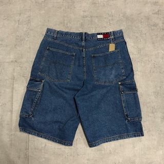 トミーヒルフィガー(TOMMY HILFIGER)のTOMMYHILFIGER トミージーンズ バギーショーツ デニム 90s 40(ショートパンツ)