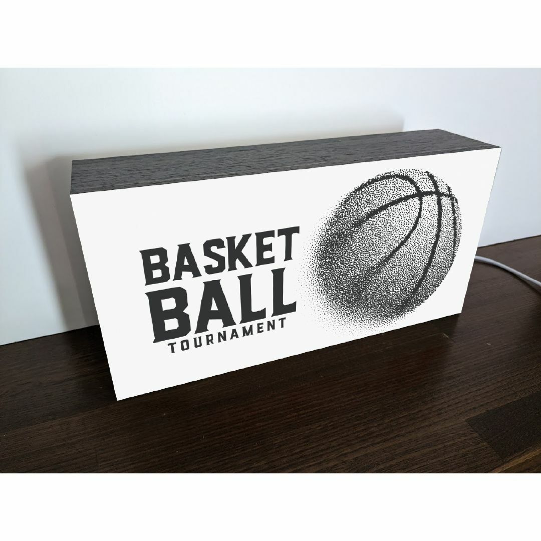 【Lサイズ】バスケットボール NBA Bリーグ 看板 置物 雑貨 ライトBOX スポーツ/アウトドアのスポーツ/アウトドア その他(バスケットボール)の商品写真