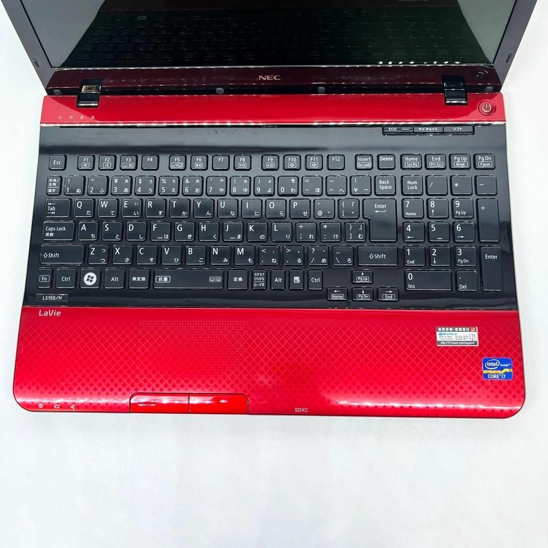 A602/NEC  爆速新品SSD搭載 Corei7ノートパソコン  win11