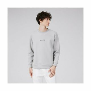 アバハウス(ABAHOUSE)の【グレージュ】【Grandeur】シルキーダンボール ロゴ 長袖 Tシャツ(Tシャツ/カットソー(半袖/袖なし))