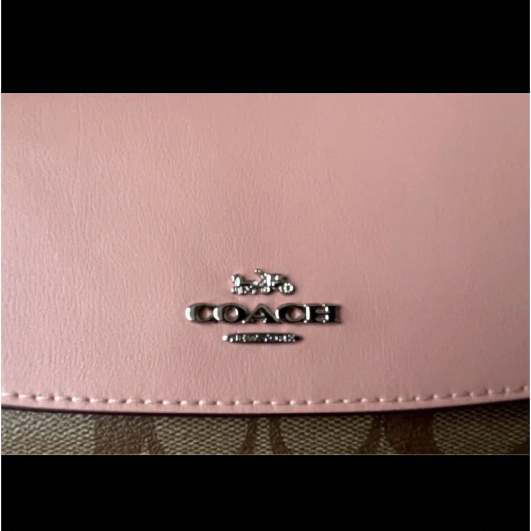 COACH(コーチ)のコーチ 財布 COACH シグネチャーPVC チェックブック ウォレット レディースのファッション小物(財布)の商品写真