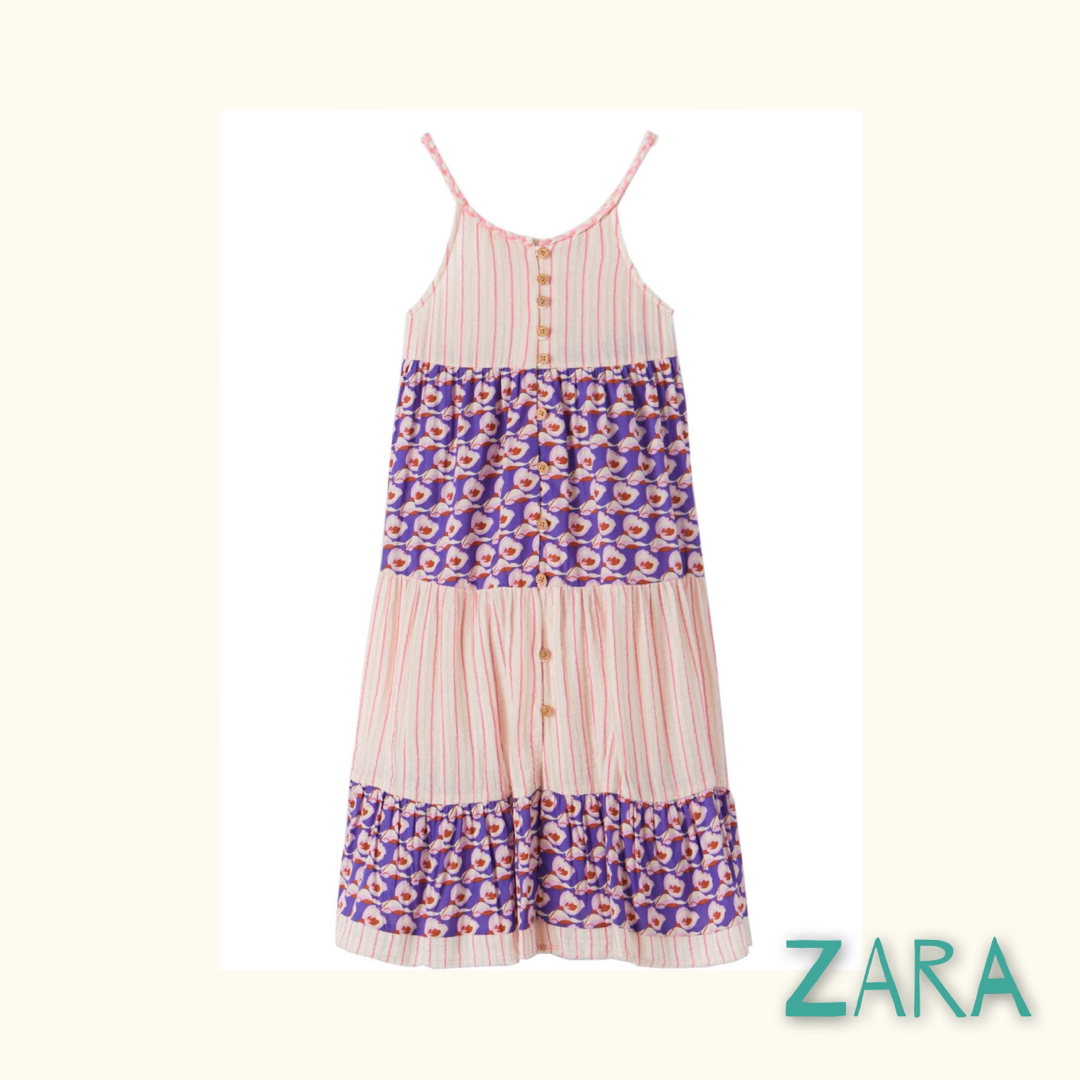 ZARA KIDS(ザラキッズ)のZARA KIDS♡キッズワンピース キッズ/ベビー/マタニティのキッズ服女の子用(90cm~)(ワンピース)の商品写真