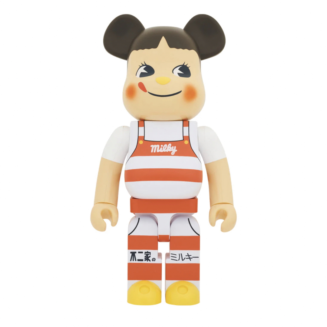 BE@RBRICK ペコちゃん ミルキー三角帽子デザイン 1000％ - その他