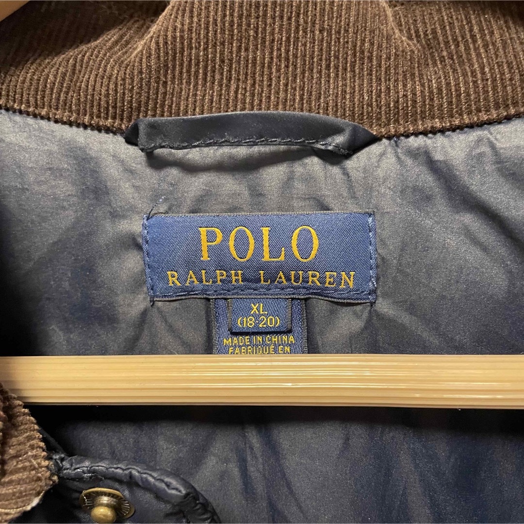 POLO RALPH LAUREN(ポロラルフローレン)のラルフローレン キルティングジャケット Boy's XL メンズのジャケット/アウター(ブルゾン)の商品写真