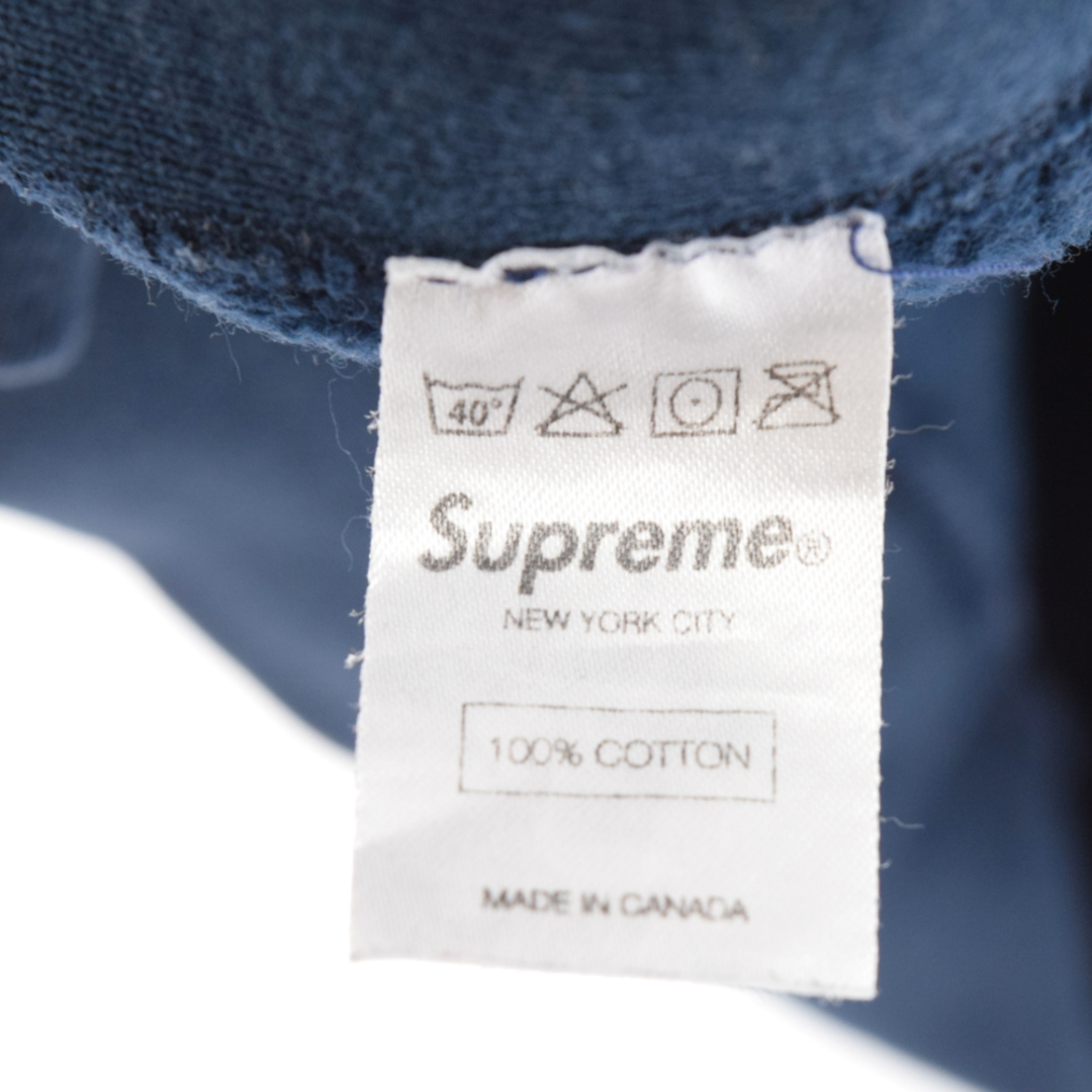 SUPREME シュプリーム 12AW Box Logo Hooded Sweatshirt ボックスロゴフーデッドスウェットシャツ  プルオーバーパーカー ネイビー