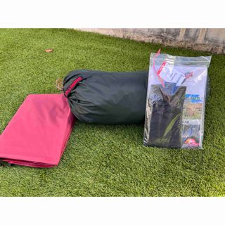 ヒルバーグ(HILLEBERG)のたまボン様専用【極美品】ヒルバーグ　アラック3 グリーン　フットプリント付(テント/タープ)