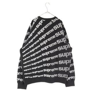 【新品L】Supreme Radial Crewneck 紺