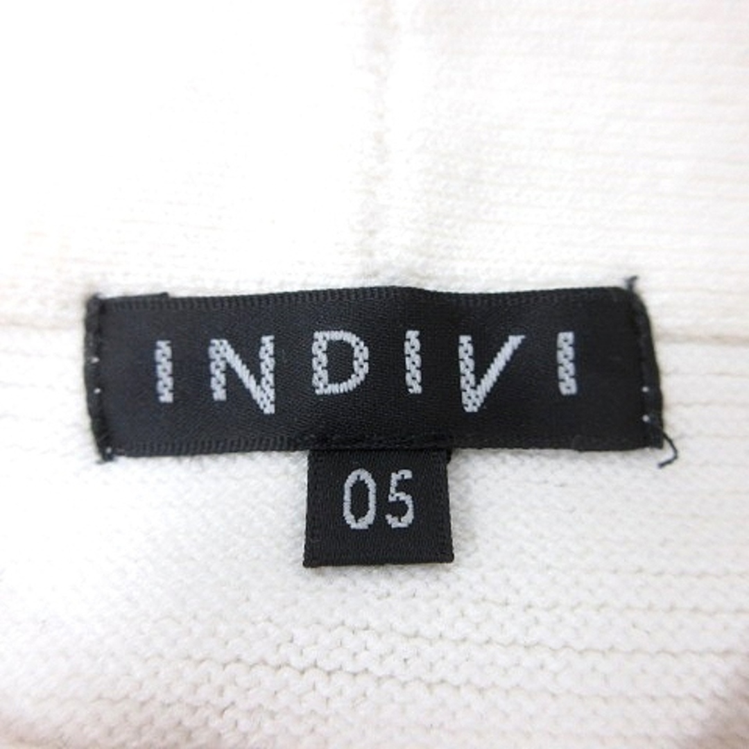 INDIVI(インディヴィ)のインディヴィ INDIVI ニット セーター 長袖 05 白 アイボリー /MN レディースのトップス(ニット/セーター)の商品写真