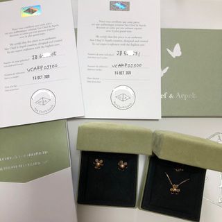 ヴァンクリーフアンドアーペル(Van Cleef & Arpels)の【milk様専用】VCA　フリヴォルピアスミニモデル (ピアス)