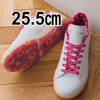 アディダス(adidas)の新品未使用☆アディダスSTANSMITHスタンスミス　マリメッコ ピン25.5㎝(スニーカー)