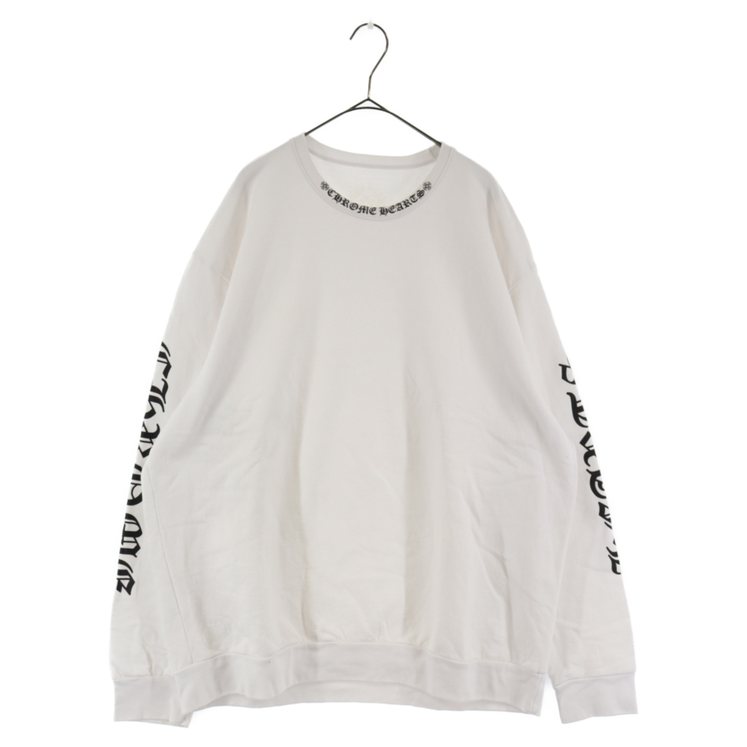 Chrome Hearts   CHROME HEARTS クロムハーツ Neck Logo Crewneck