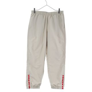 SUPREME シュプリーム 17AW velour warm up pant ベロア イージー トラックパンツ ベージュ