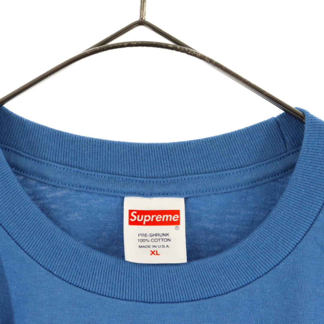 SUPREME シュプリーム 23SS Motion Logo Tee モーション ロゴ 半袖Tシャツ Faded Blue ブルー