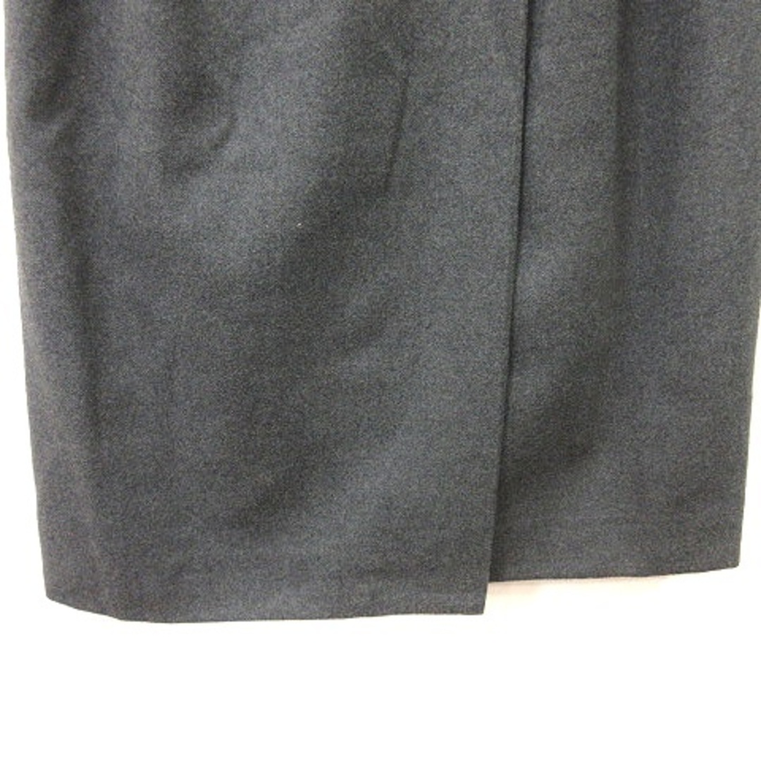 Ralph Lauren(ラルフローレン)のラルフローレン ラップスカート タイト ひざ丈 ウール 7 グレー /YI レディースのスカート(ひざ丈スカート)の商品写真