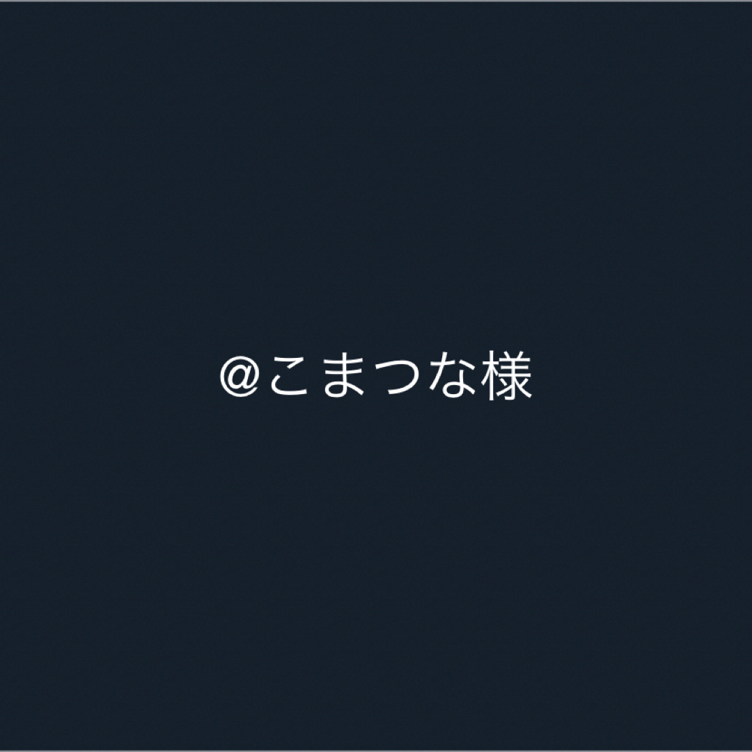 こまつな様専用ページの通販 by 8hits's shop|ラクマ
