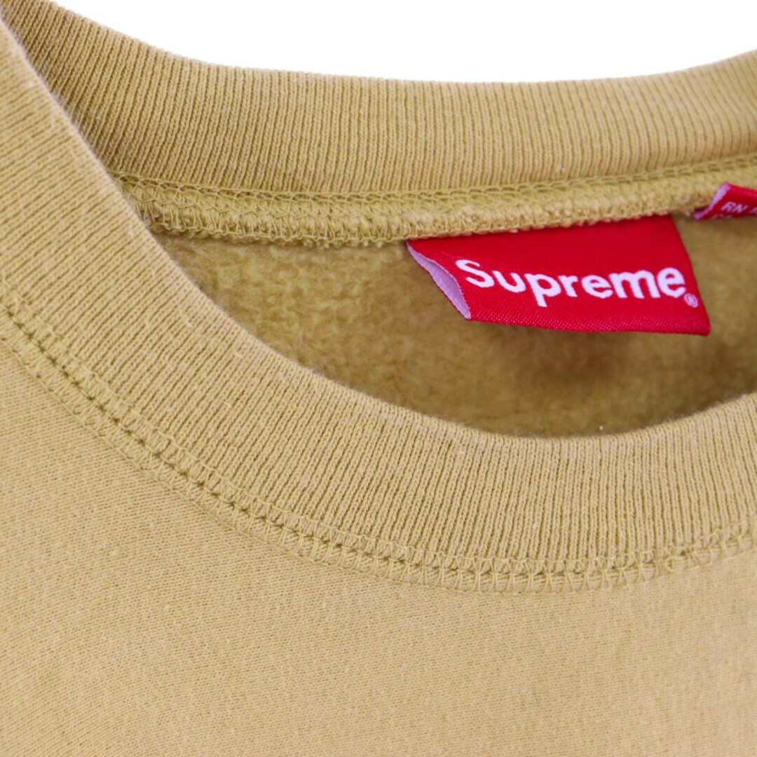 supreme シュプリーム　スウェットトレーナー　ビック刺繍ロゴ