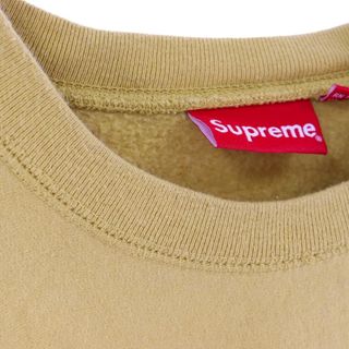 Supreme シュプリーム スウェット 22AW Box Logo Crewneck ボックスロゴ クルーネック スウェット トレーナー イエロー系【美品】