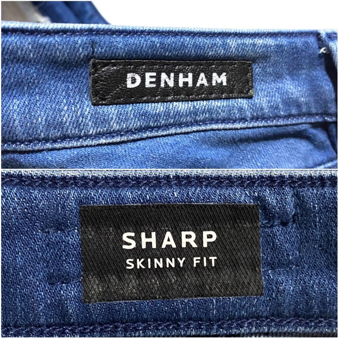 DENHAM - DENHAM デンハム SHARP スキニーフィット ストレッチ サイズ DENHAM - DENHAM デンハム SHARP スキニーフィット ストレッチ サイズ