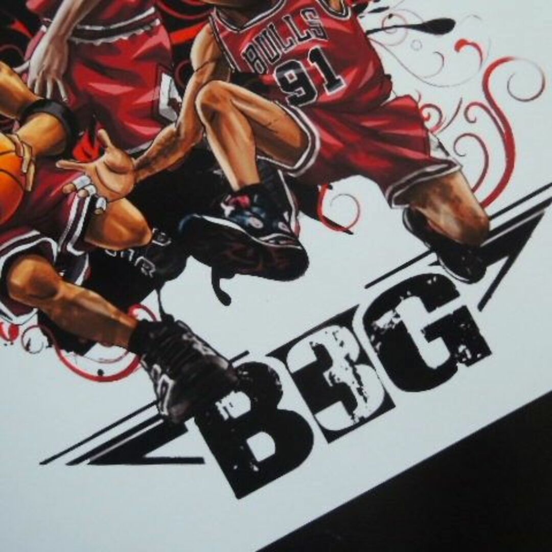 ＠JORDAN PIPPEN RODMAN (BULLS) ポスター NBA