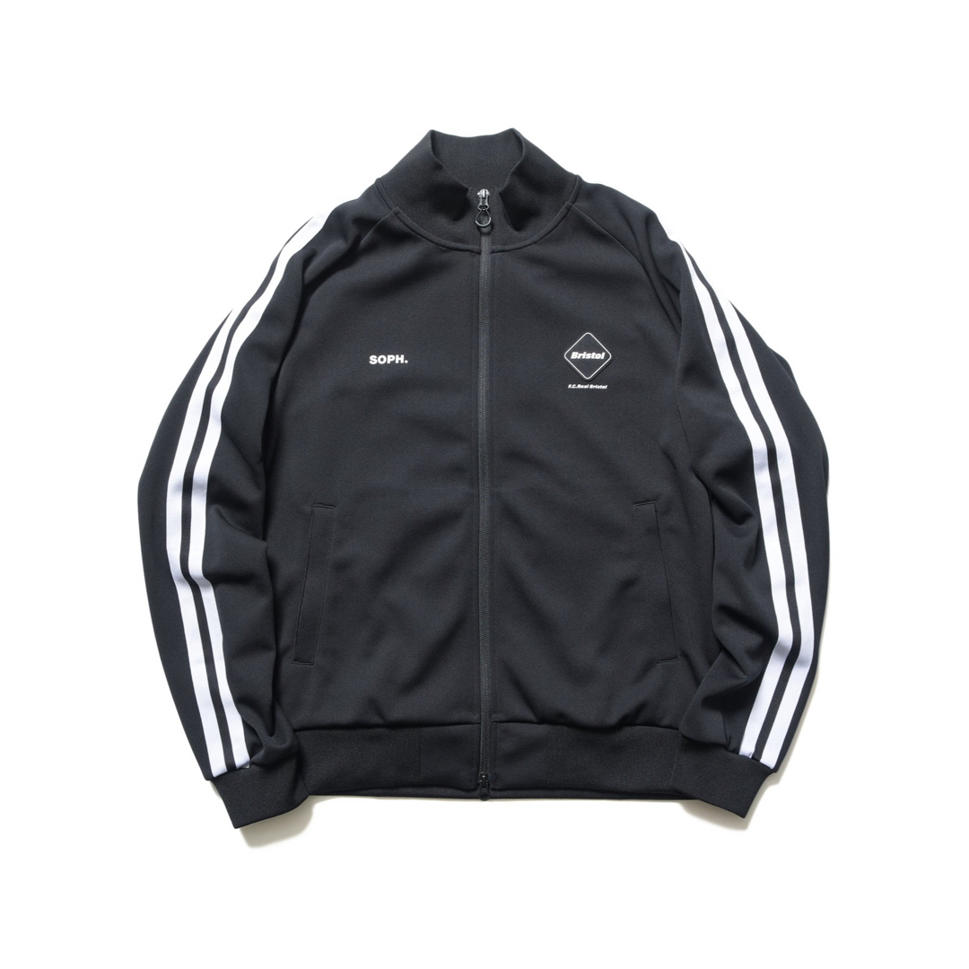 F.C.R.B.(エフシーアールビー)のXL FCRB 23AW TRAINING TRACK JACKET BLACK メンズのトップス(ジャージ)の商品写真