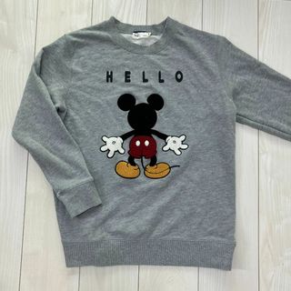 ディズニー(Disney)のディズニー　メンズ　スウェット　ミッキーマウス　HELLO　古着(スウェット)