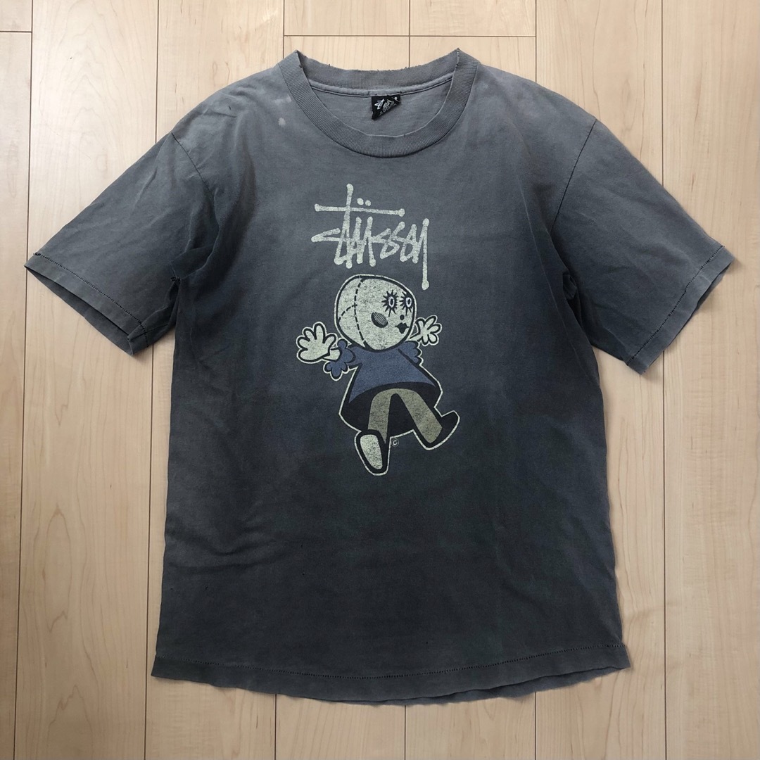 ジャンク品 stussy 90s Tシャツ 黒タグ ドール L | フリマアプリ ラクマ