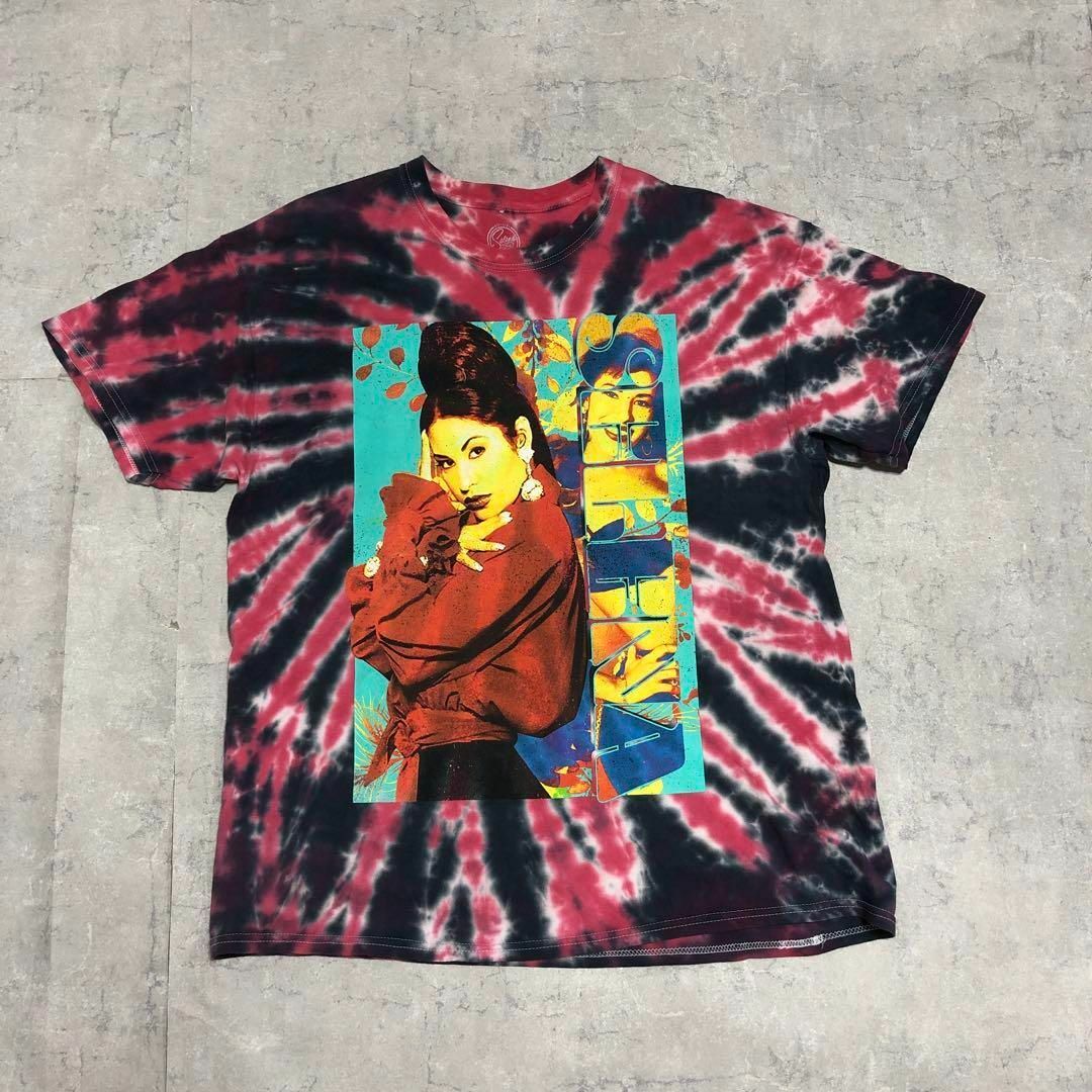 Tシャツ/カットソー(半袖/袖なし)90s ヴィンテージ selena タイダイ プリントTシャツ サイズL相当