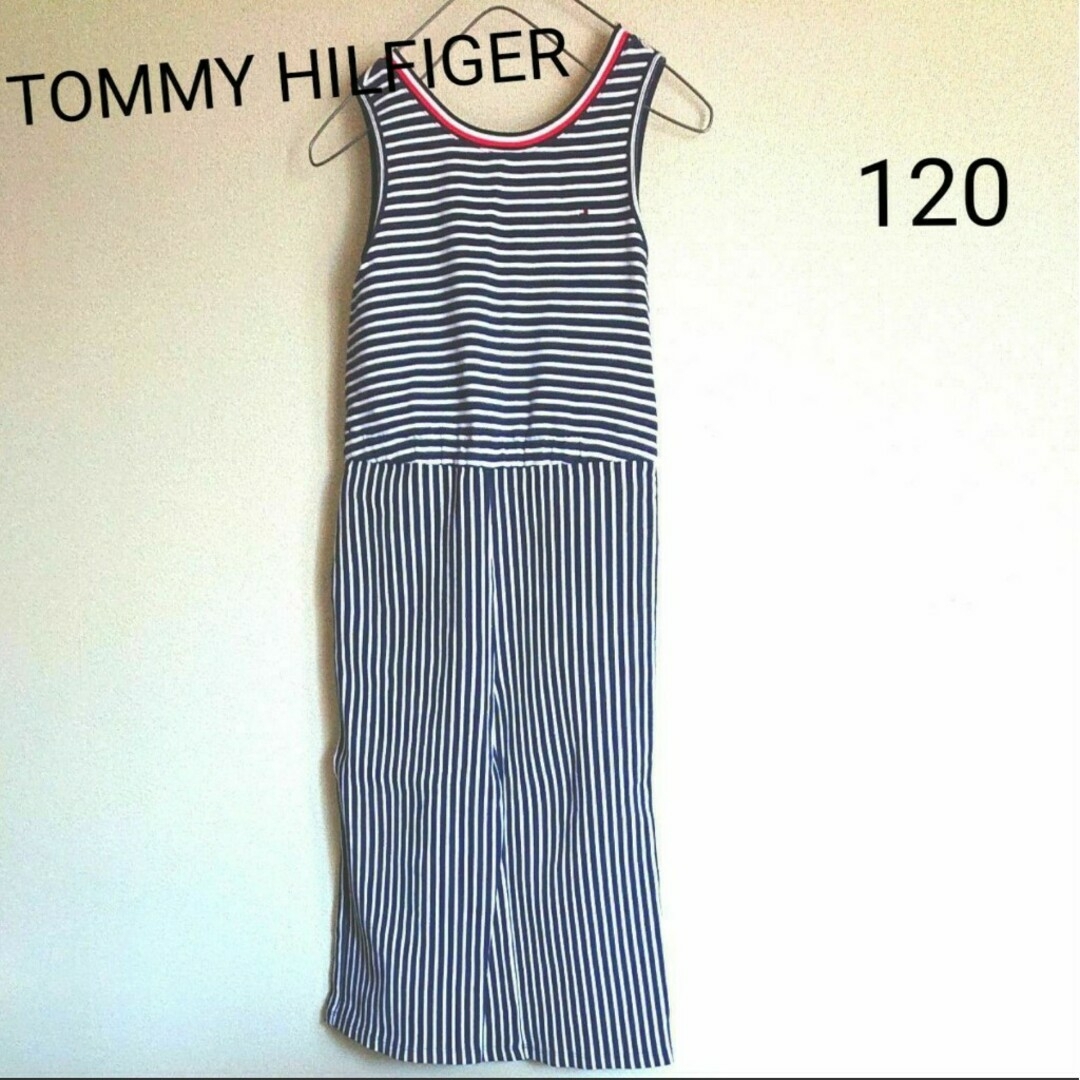 TOMMY HILFIGER(トミーヒルフィガー)の《TOMMY HILFIGER》ショートオール キッズ/ベビー/マタニティのキッズ服女の子用(90cm~)(パンツ/スパッツ)の商品写真